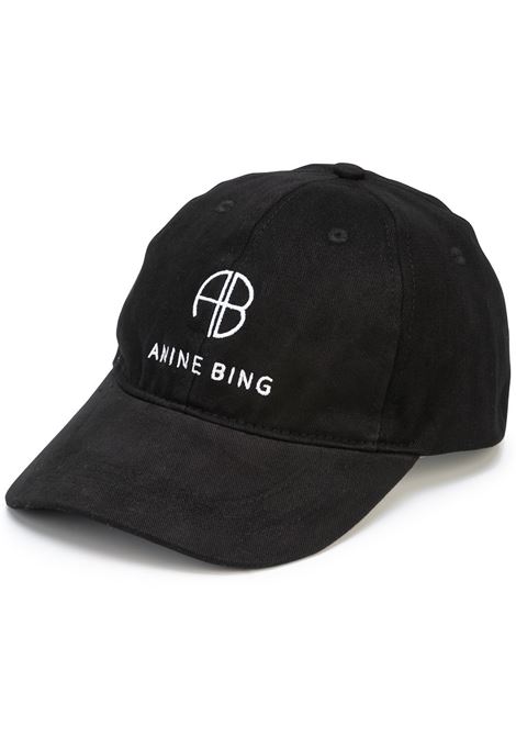 jeremy hat woman black ANINE BING | S-12-9084000